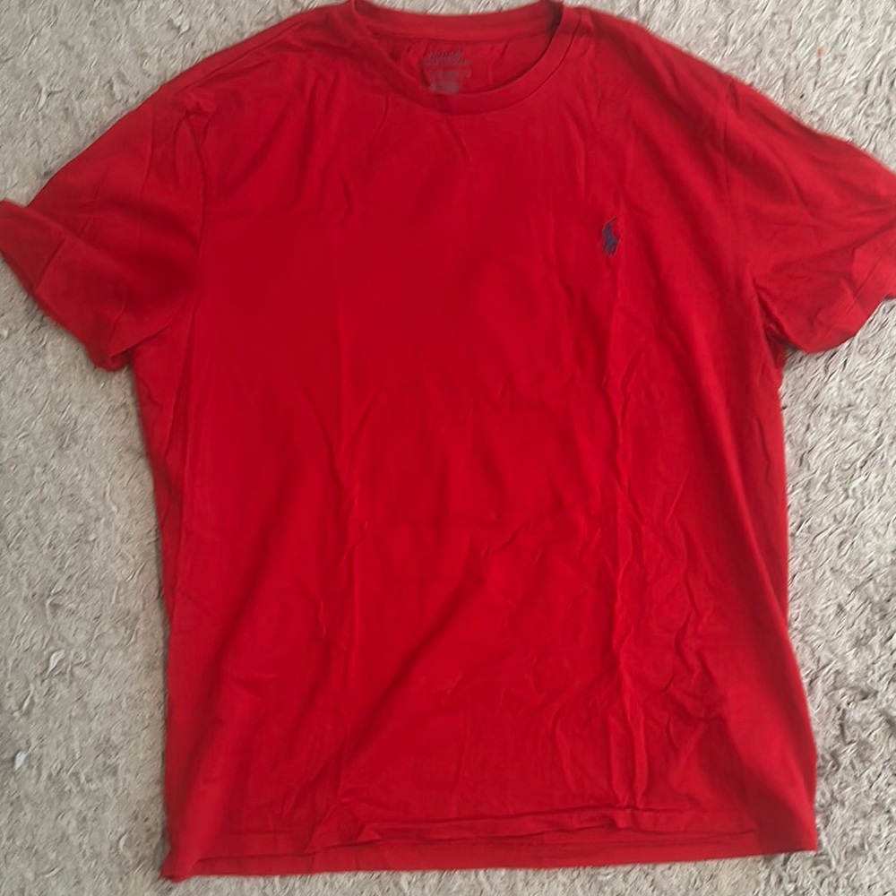 Polo by Ralph Lauren Men's Red T-Shirt